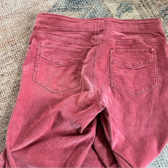 Free People Coral Corduroy Pull On Pants sz 31 - Picture 5 of 7